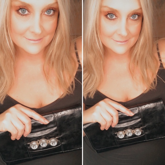 🛼Jeweled Black Evening Bag - Picture 2 of 7